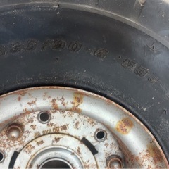 HONDAジャイロのタイヤホイールの画像