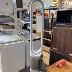 🏖️DCモーター搭載 🏖️dyson PureCool Link 2022年製 TP03 タワーファン ホワイト/シルバー 空気清浄機能付 ダイソン 扇風機 サーキュレーター 羽なし扇風機　NO.6700F 　の画像