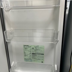 2019年製 東芝のノンフロン冷凍冷蔵庫「GR-P17BS (K)」の画像