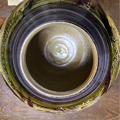 骨董品　花瓶　草場正人　の画像