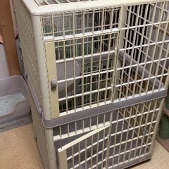 小さい猫向け用ゲージ　中古の画像
