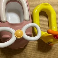 アヒル隊長　補助便座　オマル　中古の画像