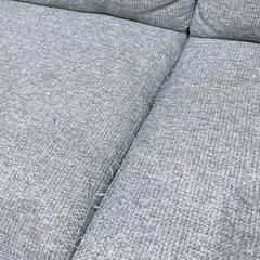 ニトリ　ソファー　グレーの画像