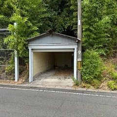 (決定)尾道市因島三庄町　シャッター付きガレージ　単車や軽四、ジ...