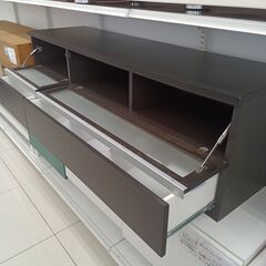 ★リユースのサカイ日立店★HJ7339  TV台 ダークブラウン H48×D46×W160 クリーニング済み の画像