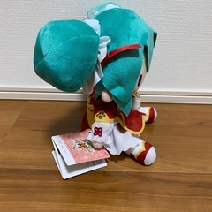 初音ミク　ふわぷち　ぬいぐるみの画像