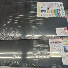 カラーボード　ブラック2枚セット　300円の画像