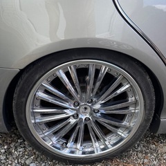 日産　シーマ　外しクレンツェ 20 インチ　ホイールタイヤセット　4本　245/35R20の画像