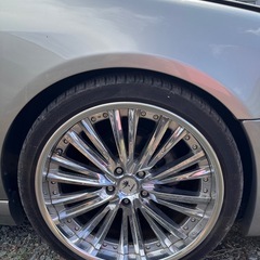 日産　シーマ　外しクレンツェ 20 インチ　ホイールタイヤセット　4本　245/35R20の画像