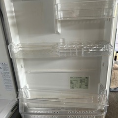 2016年製 AQUA ノンフロン冷凍冷蔵庫 AQR-271E(S)の画像
