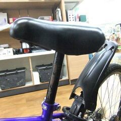 自転車 24インチ 子供用自転車 THUNDER FORCE ブルー系 6段変速 サンダーフォース カゴ付き 札幌市厚別区 厚別店の画像