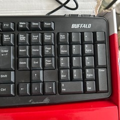 バッファロー　有線キーボードスタンダードタイプの画像