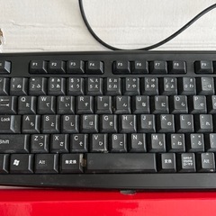 バッファロー　有線キーボードスタンダードタイプの画像