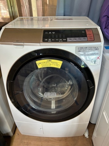 2018年製 日立電気洗濯乾燥機 BD-SV110BL