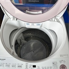 SHARP 洗濯機 ES-GV7E 7kg 2021年製 引き取り希望の画像