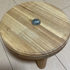 タモ集成材ミニテーブルの画像