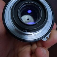 優良品　フード付き　Nikon NIKKOR-P Auto 105mm F2.5の画像