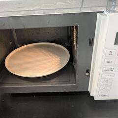 ★受付終了★【動作良好】オーブンレンジ（Haier製／幅461×奥行328×高さ293mm／ホワイト）お譲りしますの画像