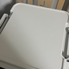 無印良品　頑丈収納ボックス　小　ポリプロピレンの画像