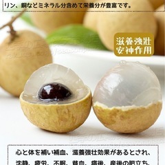 生龍眼　生リュウガン　生ロウガン　生竜眼　ベトナム産　500g ③の画像