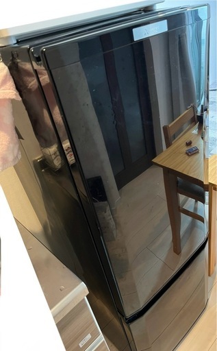 【三菱】2ドア冷凍冷蔵庫168L 2015年製