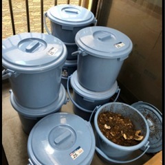 堆肥づくりや土壌改良に！きのこ菌床＋ クワガタ幼虫の糞 (家庭菜園などに)の画像