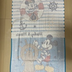 【新品】ミッキーミニーバスタオル　の画像