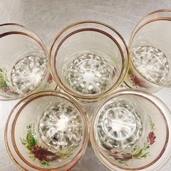 レトロ　グラスの画像