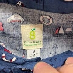 ロ 2508-207 Grin Kids 〜110サイズ 中古美品の画像