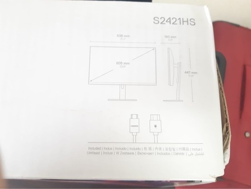 デル　モニター　S2421HS
