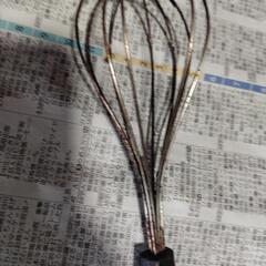 超訳あり　長期間自宅保管品　泡だて器の画像