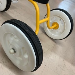 美原店 無印良品 三輪車 イエロー　シンプルの画像