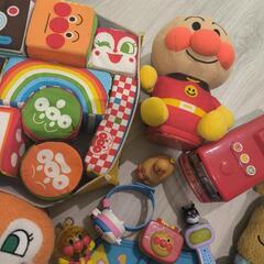 アンパンマンおもちゃたっぷりセット　的あて　バス　ボール　やわらかつみきの画像