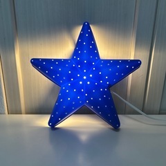 IKEA ウォールランプ　星の画像