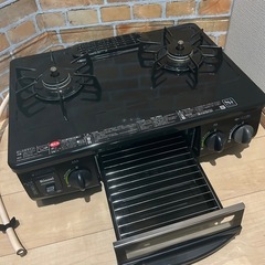 🎀Rinnai🎀⭐️ガスコンロ⭐️✨都市ガス用✨ピカピカツルツル美品❣️当日受け渡し可能❣️の画像