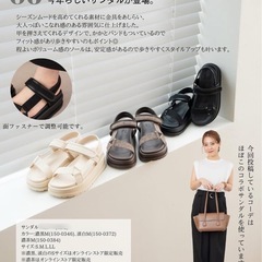 厚底サンダル　Mの画像