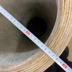 【ナチュラル縦長鉢カバー／高さ約70cm・軽量タイプ】の画像