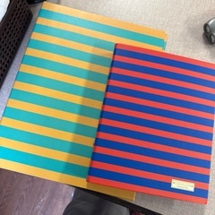 二つ穴ファイル（大小）の画像