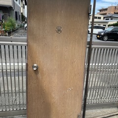 玄関ドア　勝手口　ドア　枠付き　熊谷市の画像