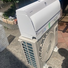 シャープエアコン　2022年プラズマクラスターの画像