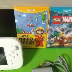 【夏休みセール中♪】任天堂 Wii U 32GB 本体 動作品 おまけ色々 すぐに遊べます♪マリオ LEGO の画像