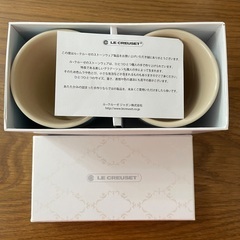 【新品未使用】ル・クルーゼ　ペアマグカップの画像