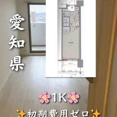 初期費用ゼロ　愛知県名古屋市　家賃62000円   敷金な…