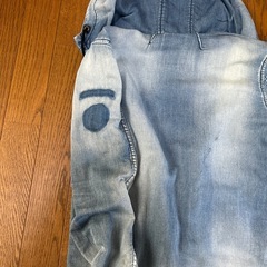 TAVERNITI SO JEANS デニムスウェットジップパーカー　メンズの画像