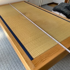 木製　畳みベッド
の画像