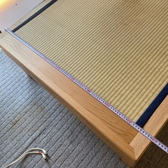 木製　畳みベッド
の画像