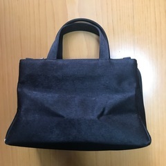 ハンドバック　黒の画像