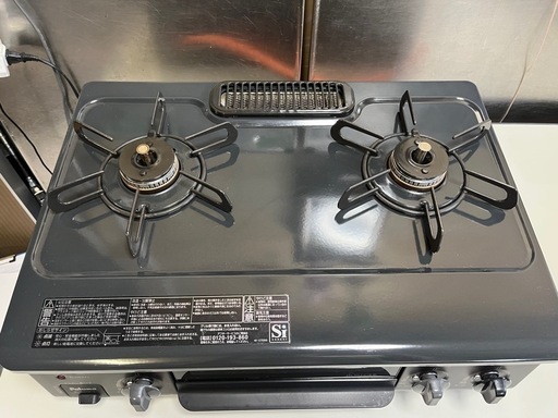 3/2終 Paloma パロマ LPガス用 ガステーブル IC-S37K-L 2021年製 左