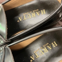 ＨＡＲＵＴＡ　コインローファー　24ｃｍ　メンズ　革の画像
