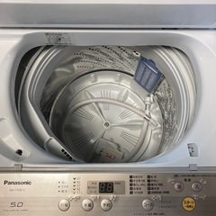 洗濯機 Panasonic 5kg 2019年製の画像
